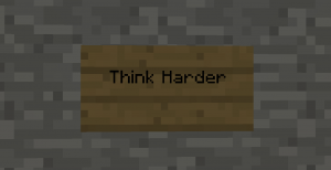 下载 Think Harder 对于 Minecraft 1.12