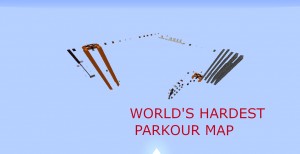 下载 WORLD'S HARDEST PARKOUR MAP! 对于 Minecraft 1.13.1