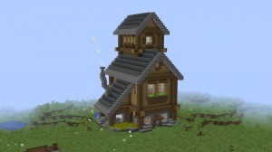 下载 Small Rustic House 对于 Minecraft 1.13.2
