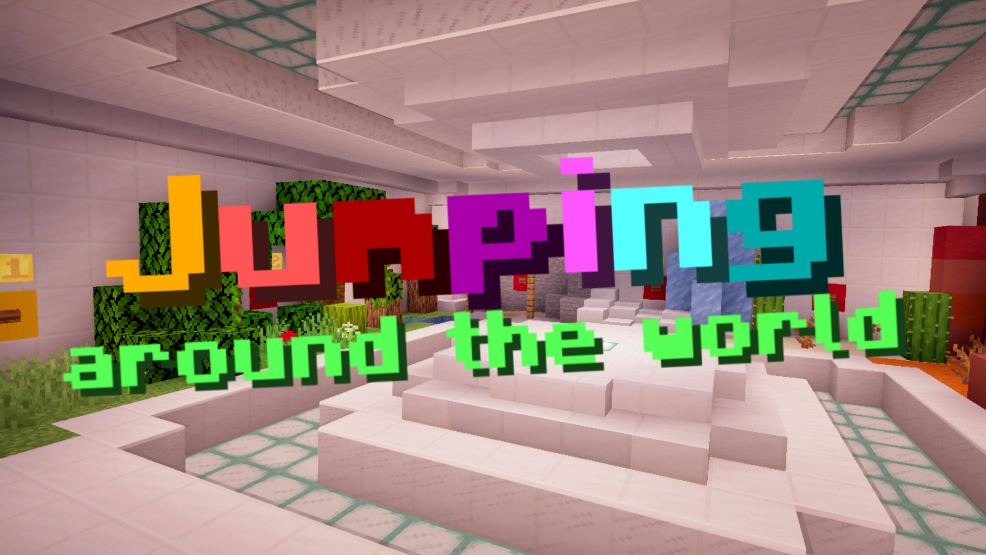 下载 Jumping Around the World 对于 Minecraft 1.13.2