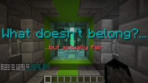下载 Actually Fair What Doesn't Belong 对于 Minecraft 1.14