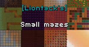 下载 [Liontack's] Small Mazes 对于 Minecraft 1.16.1