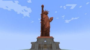 下载 Statue of Liberty 对于 Minecraft 1.17
