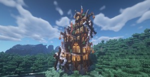 下载 SteamPunk Mansion 对于 Minecraft 1.16.3