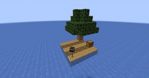 下载 Raft Survival 对于 Minecraft 1.17.1