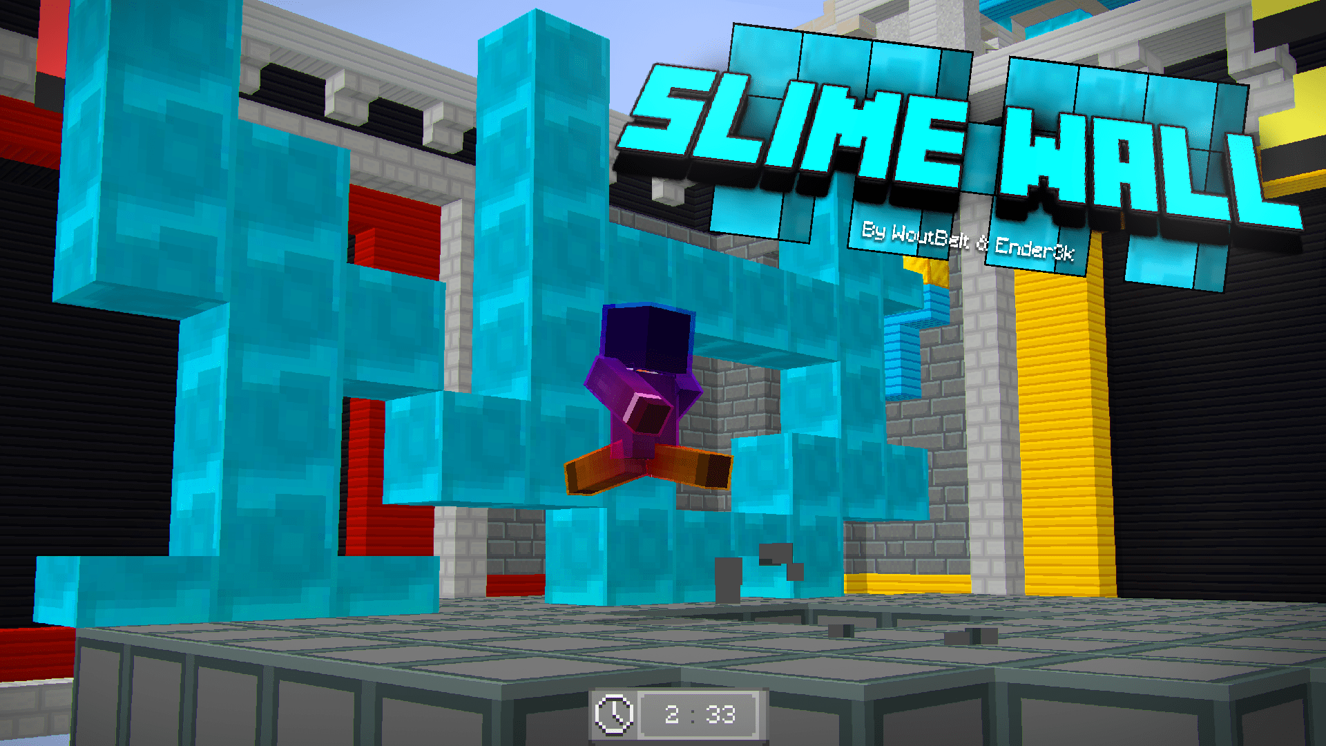 下载 Slime Walls 对于 Minecraft 1.17.1