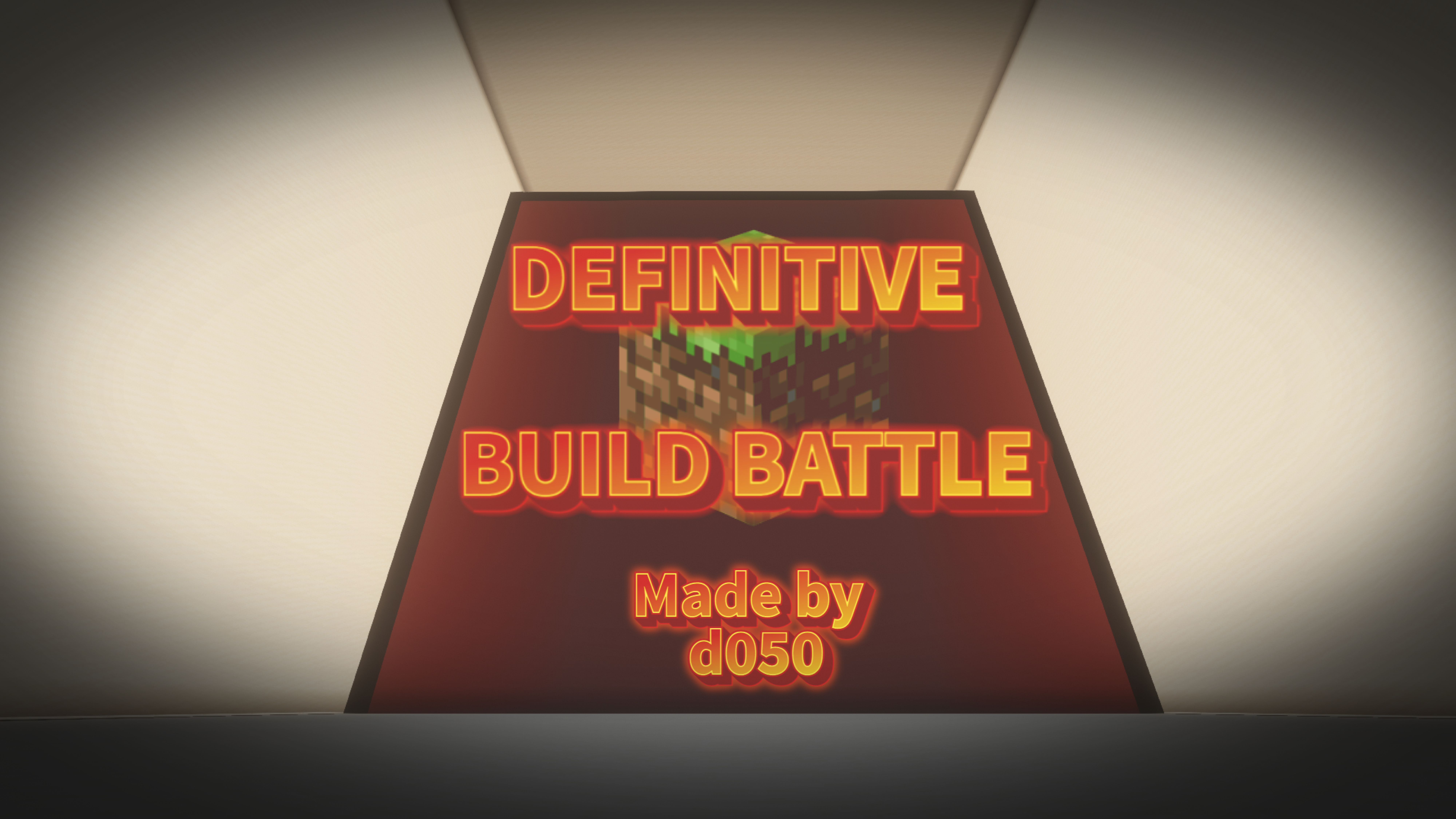 下载 DEFINITIVE BUILD BATTLE 1.0 对于 Minecraft 1.19.3