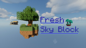下载 Fresh Sky Block 1.2 对于 Minecraft 1.19.3