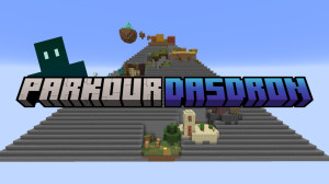 下载 Parkour Dasdron 1.0 对于 Minecraft 1.20.1