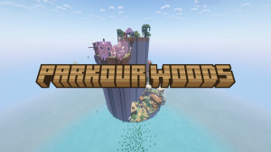 下载 Parkour Woods 1.0 对于 Minecraft 1.20.1