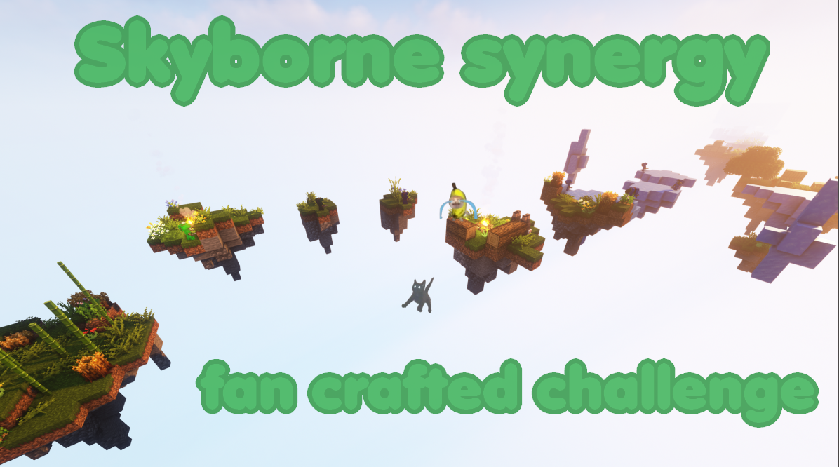 下载 Skyborne Synergy: Fan Crafted Challenge 1.0 对于 Minecraft 1.19.3