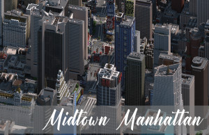 下载 Midtown Manhattan, New York City 2.9 对于 Minecraft 1.18.2