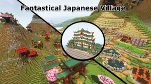 下载 Mystical Wonders of a Japanese Village 1.0 对于 Minecraft 1.19