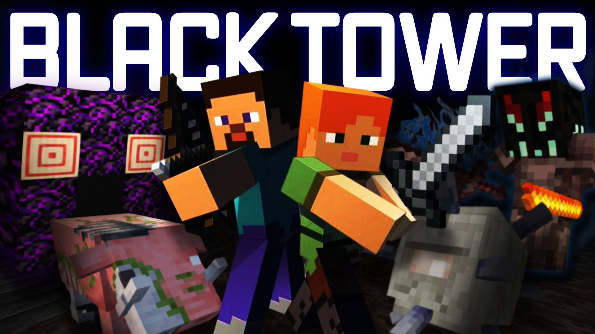 下载 Black Tower 1.2 对于 Minecraft 1.20.1