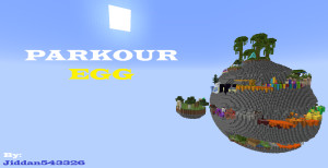 下载 Parkour Egg 1.0 对于 Minecraft 1.19.2