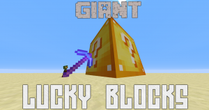 下载 Giant Lucky Blocks 对于 Minecraft 1.12.2