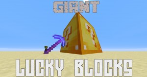 下载 Giant Lucky Blocks 对于 Minecraft 1.12.2