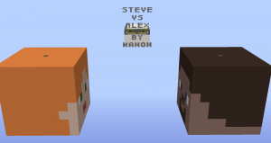 下载 Steve Vs Alex 对于 Minecraft 1.10