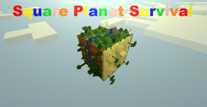 下载 Square Planet Survival 对于 Minecraft 1.10.2