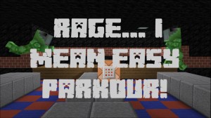 下载 RAGE, I mean easy parkour 对于 Minecraft 1.9.3
