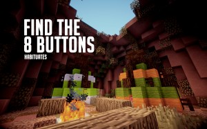 下载 Find the 8 Buttons 对于 Minecraft 1.12.2
