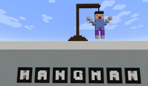 下载 Hangman 对于 Minecraft 1.8