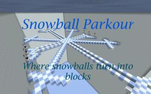下载 Snowball Parkour 对于 Minecraft 1.8