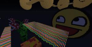 下载 Extreme Rainbow Road 对于 Minecraft 1.8.1