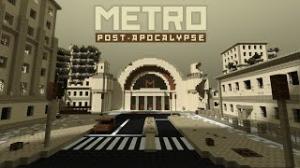 下载 Metro Post-Apocalypse 对于 Minecraft 1.8.1