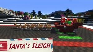 下载 Santa's Sleigh 对于 Minecraft 1.8