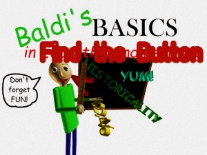 下载 Baldi's Basics in Find the Button 对于 Minecraft 1.13.1