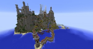 下载 Medieval Mountain Village 对于 Minecraft 1.12.2