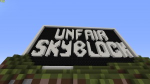 下载 Unfair Skyblock 对于 Minecraft 1.13.2