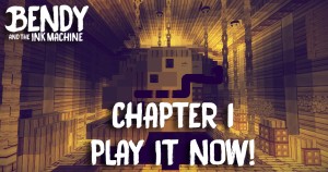 下载 Bendy and the Ink Machine (Chapter 1) 对于 Minecraft 1.12.2