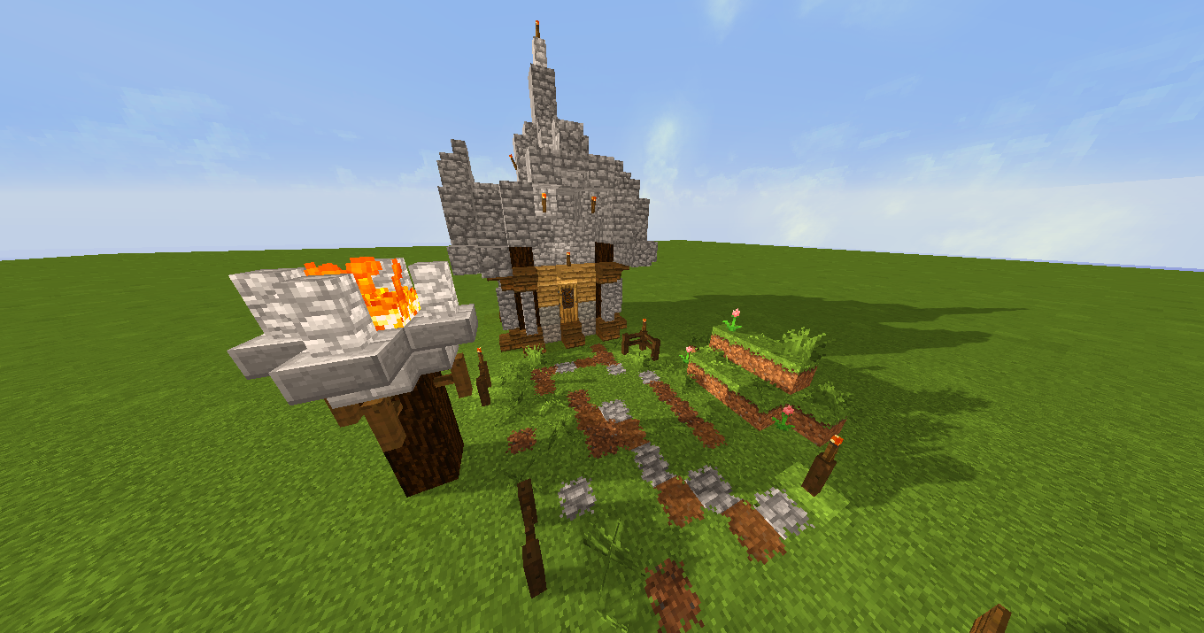 下载 Tiny Rustic Hut 对于 Minecraft 1.12.2