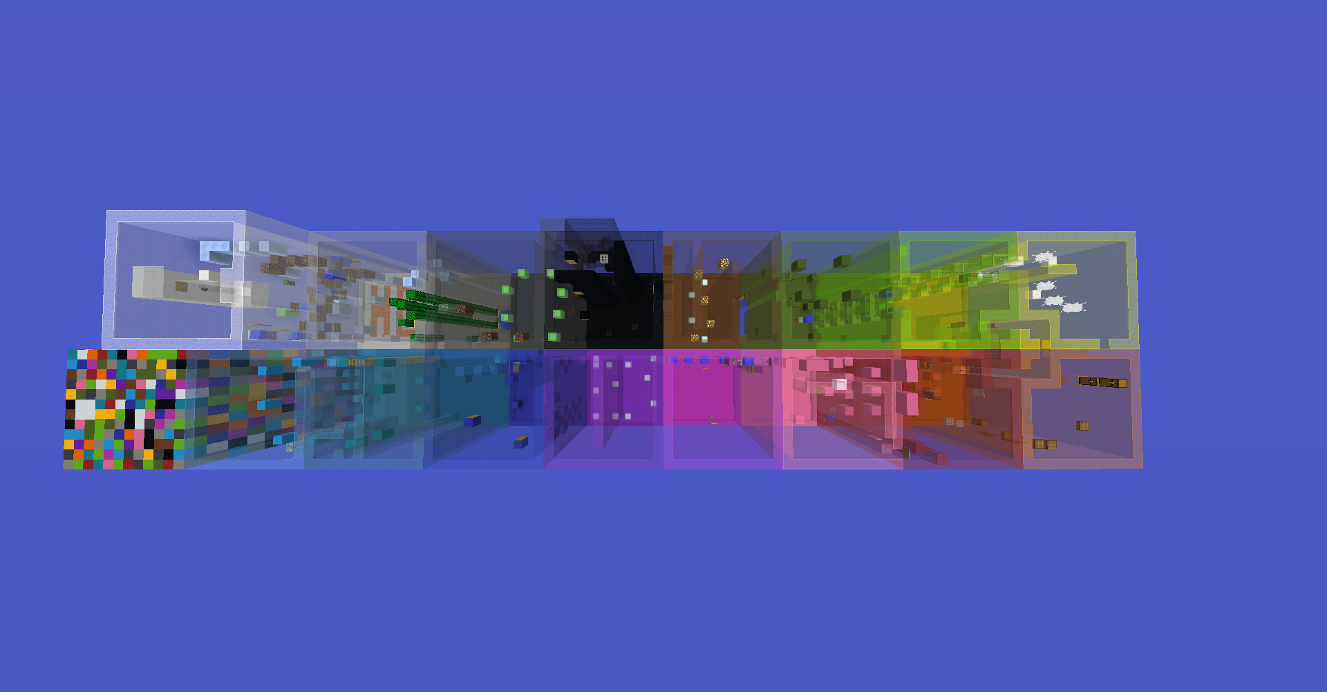 下载 Colorful Parkour 对于 Minecraft 1.12.2