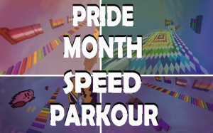 下载 Pride Month Speed Parkour! 对于 Minecraft 1.14.2