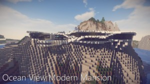 下载 Ocean View Modern Mansion 对于 Minecraft 1.14