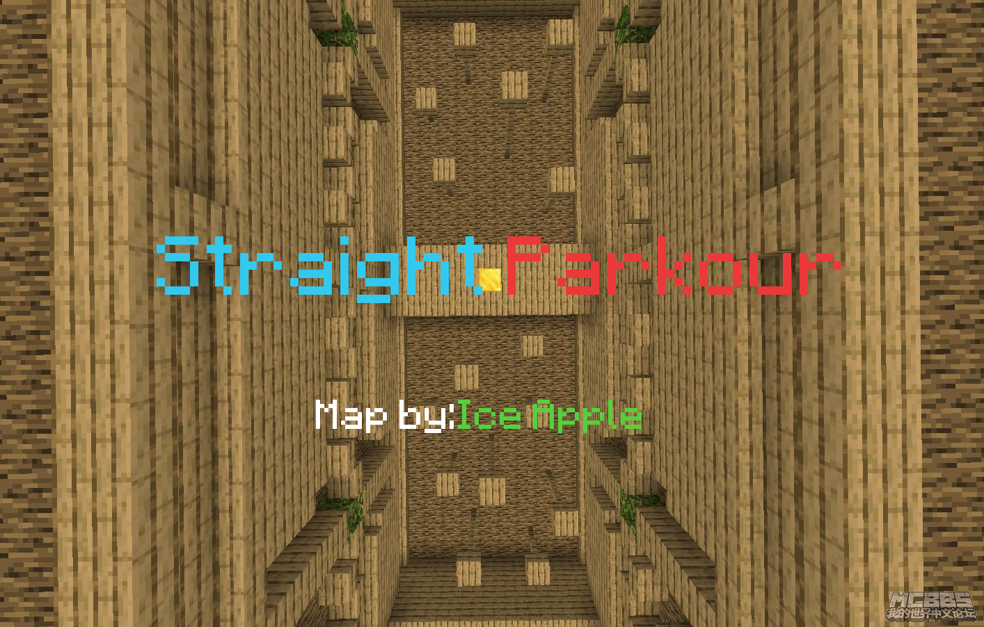 下载 Straight Parkour 对于 Minecraft 1.14.3