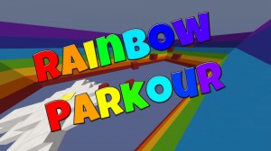 下载 The Rainbow Parkour 对于 Minecraft 1.12.2