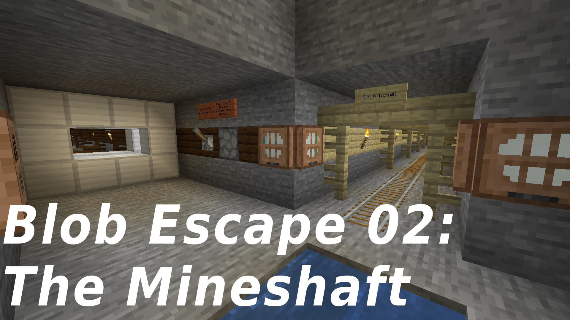 下载 Blob Escape 02: The Mineshaft 对于 Minecraft 1.14.4