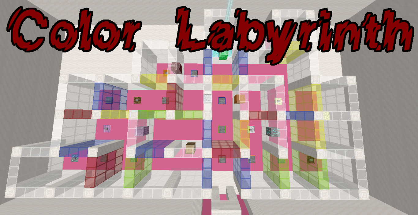 下载 Color Labyrinth 对于 Minecraft 1.14.4