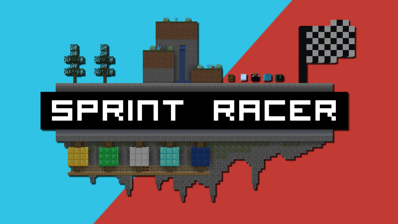 下载 Sprint Racer 对于 Minecraft 1.14.4