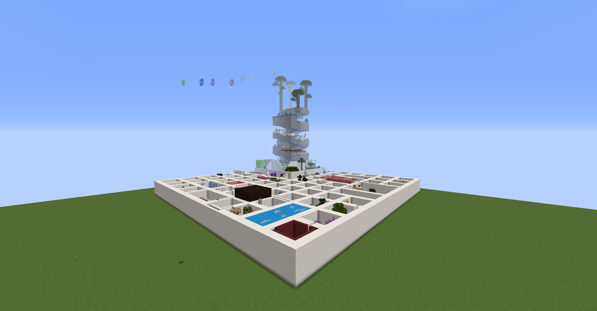 下载 PARKOUR SUPER STAGES II 对于 Minecraft 1.14.4