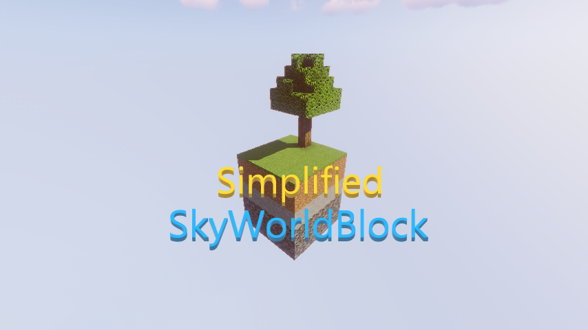 下载 Simplified Skyworldblock 60 Mb 地图为我的世界