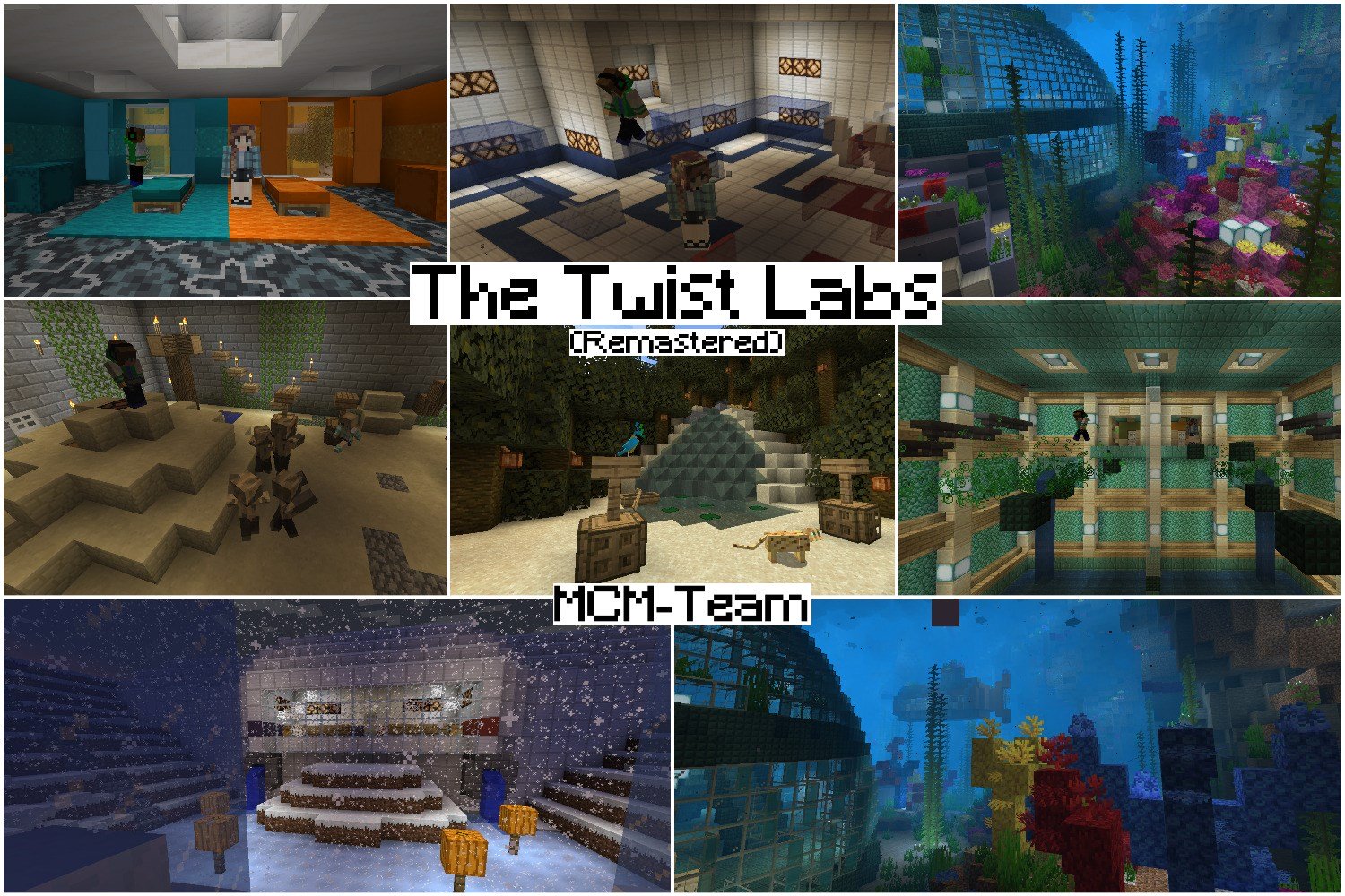 下载 The Twist Labs (Remastered) 对于 Minecraft 1.15.2