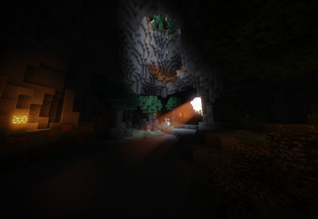 下载 Melancholic Caverns 对于 Minecraft 1.14.4