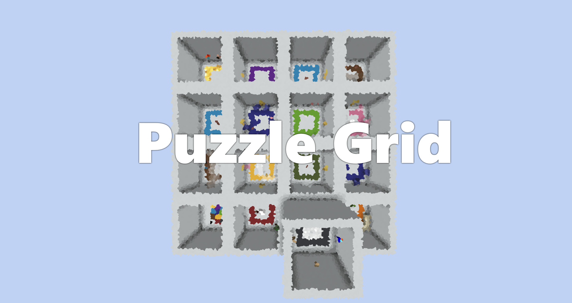 下载 Puzzle Grid 对于 Minecraft 1.15.2