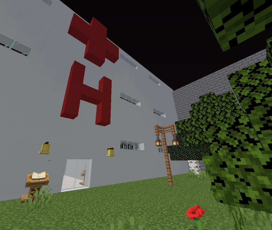 下载 Lost in the Woods: The Hospital 对于 Minecraft 1.15.2