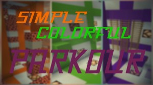 下载 Simple Colorful Parkour 对于 Minecraft 1.15.2